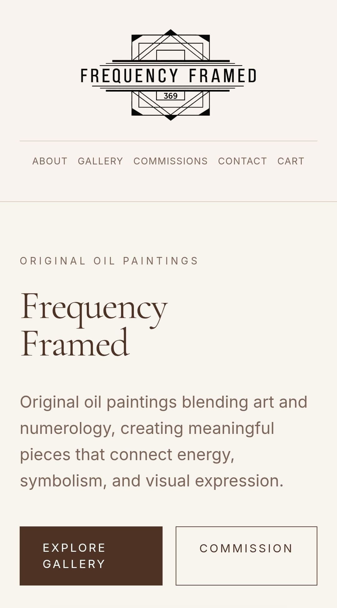 Mobile preview of Frequency Framed